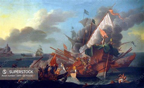 La Batalla de Lepanto: Un Triunfo Naval Turco liderado por el Gran Vizir Dragut Reis